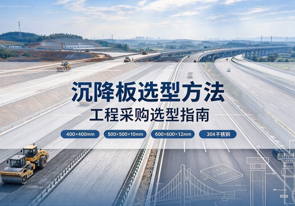 扎囊沉降板选择方法