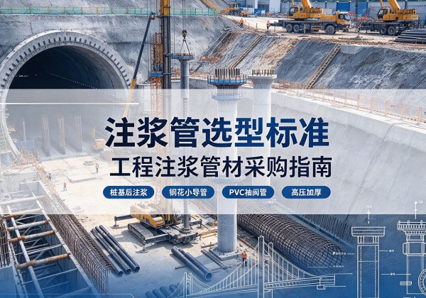 扎囊注浆管选型标准